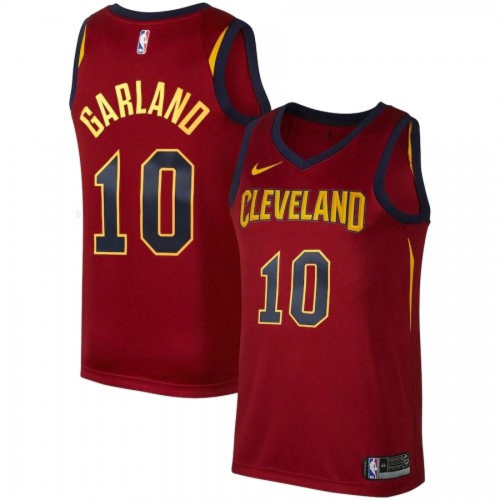 Men's Cleveland Cavaliers Darius Garland #10 Wine Swingman Jersey - Icon Edition-Pro Kit Vault | Brand New 26/27 Sports Jerseys